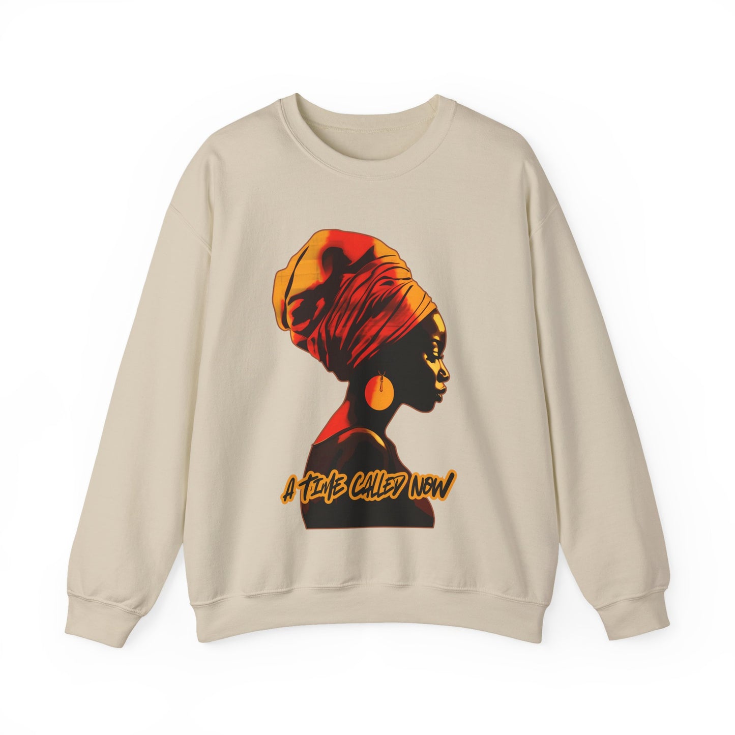 A Time Called Now Crewneck Sweatshirt | Women's Inspirational Fall Winter Fashion