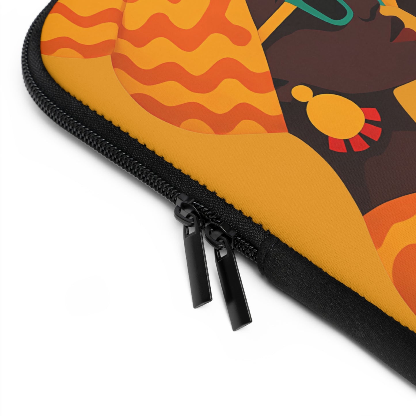 Shine Loud. Shine True. Afrocentric Laptop Sleeve – Cultural Style Meets Functionality