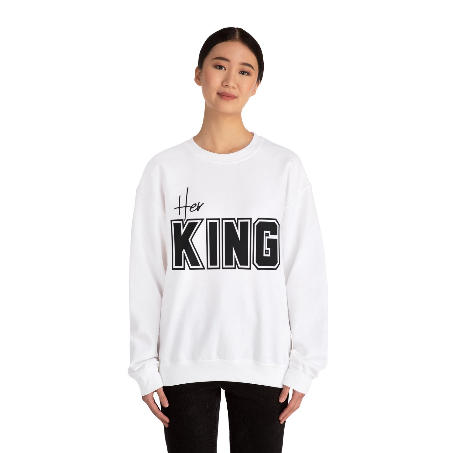 Her King Crewneck Sweatshirt