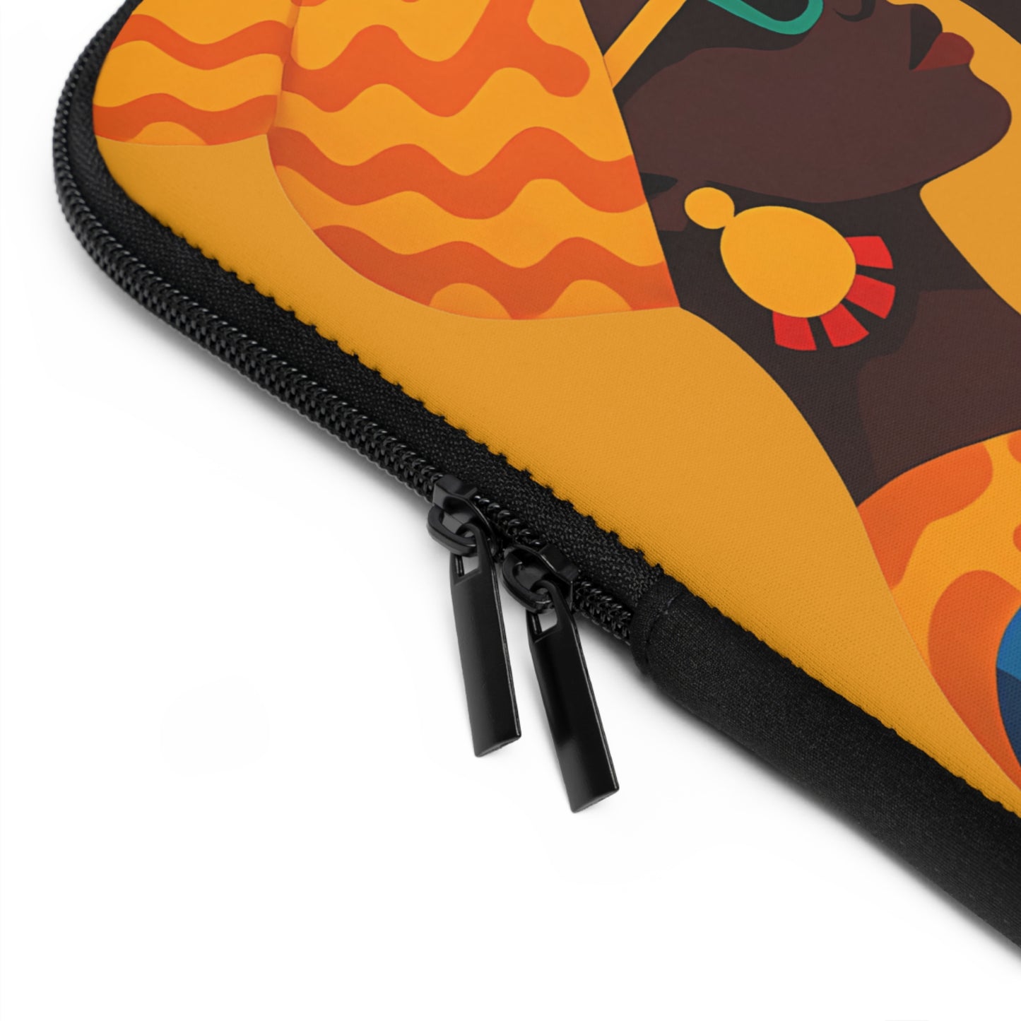 Shine Loud. Shine True. Afrocentric Laptop Sleeve – Cultural Style Meets Functionality