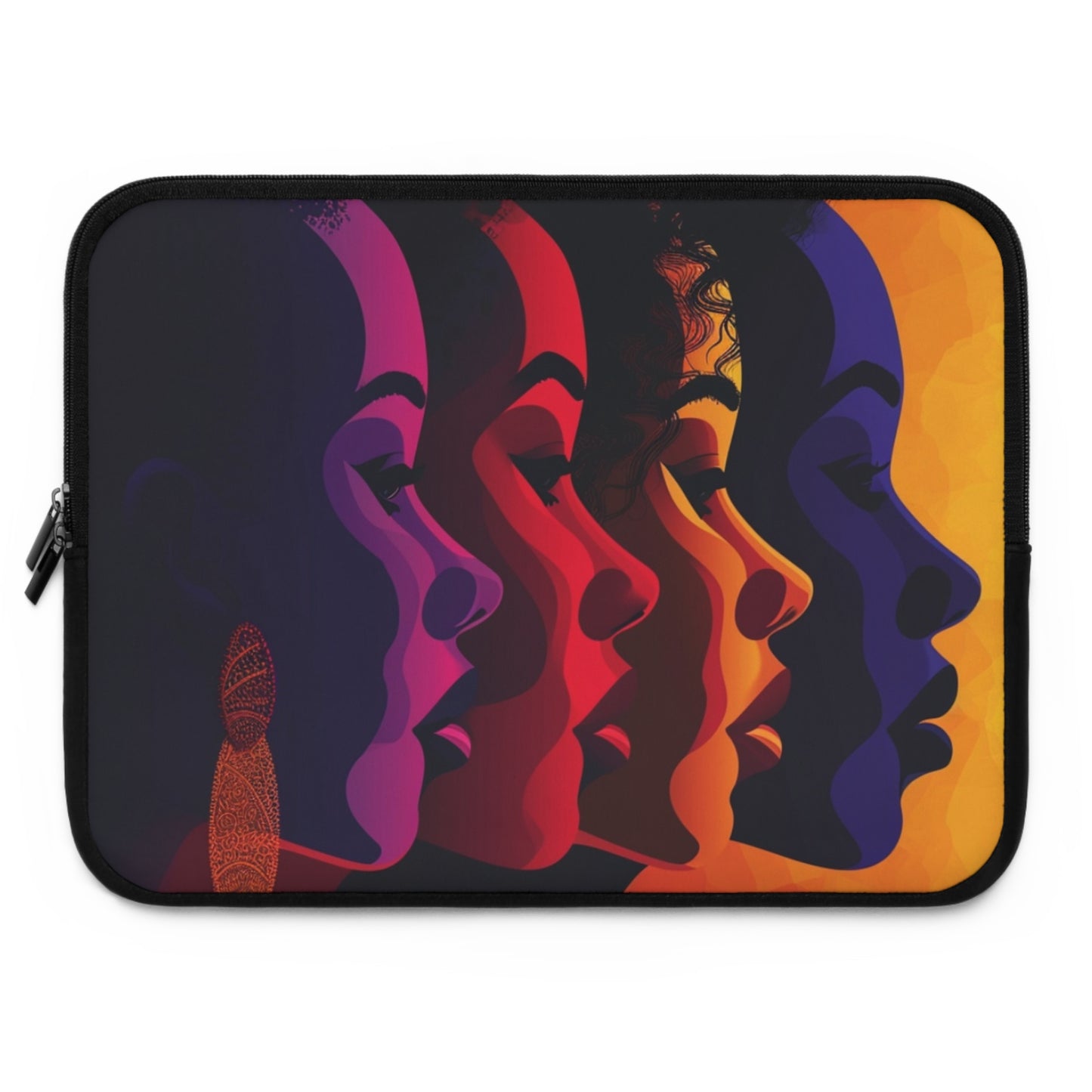 Bold Black Women Laptop Sleeve