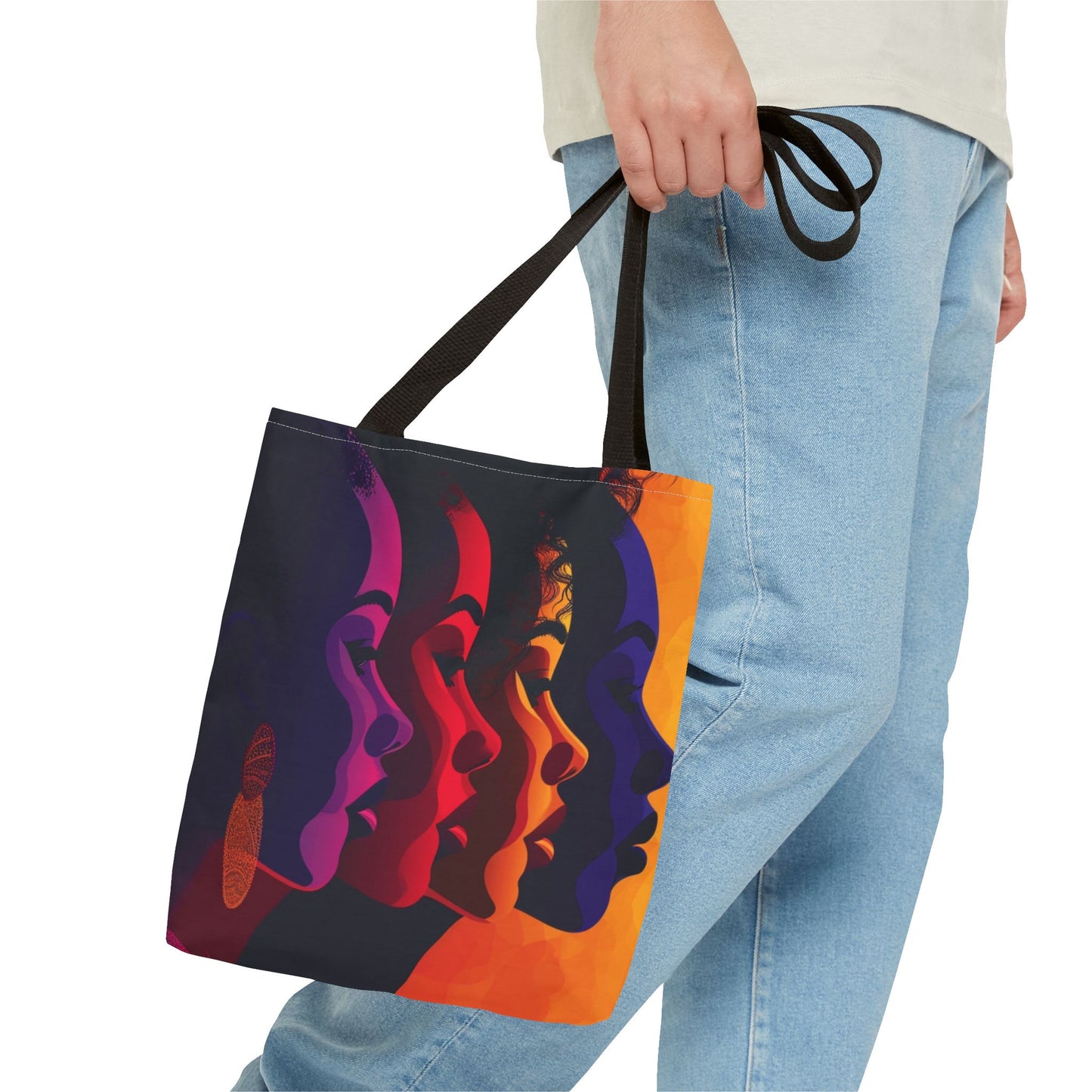Bold Black Women Tote Bag