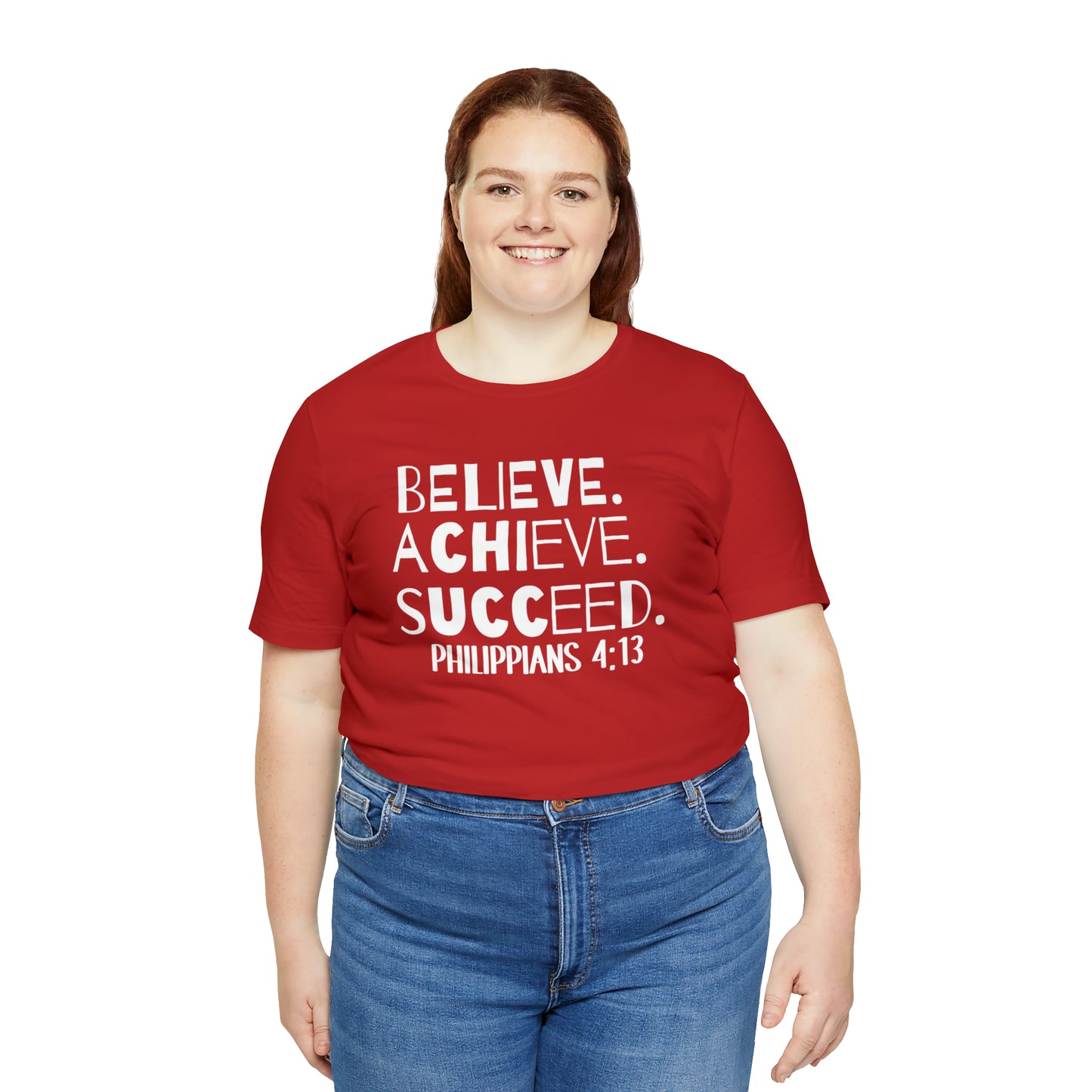 B-A-S Philippians 4:13 Short Sleeve Tee