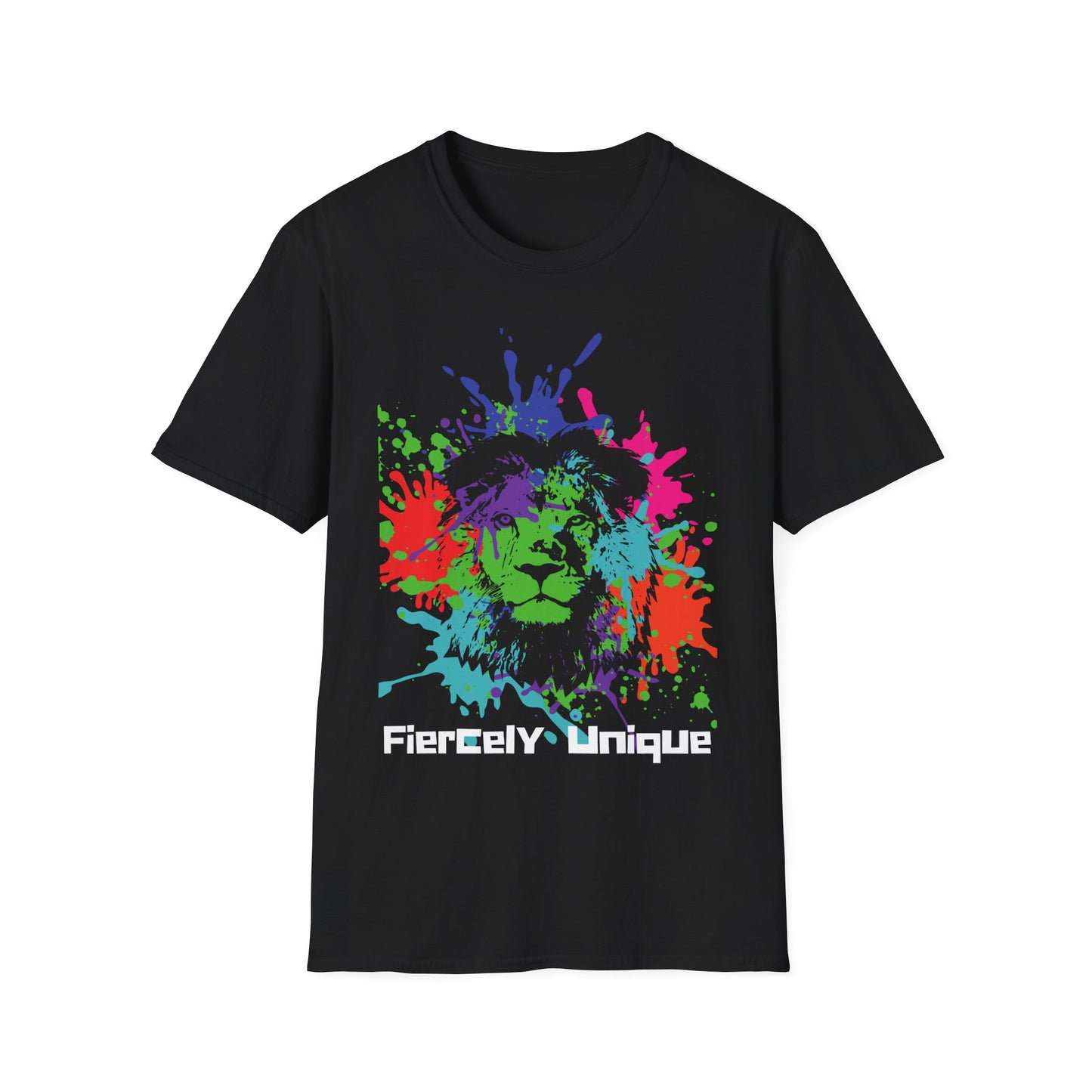 Fiercely Unique Lion T-Shirt - Christian Empowerment