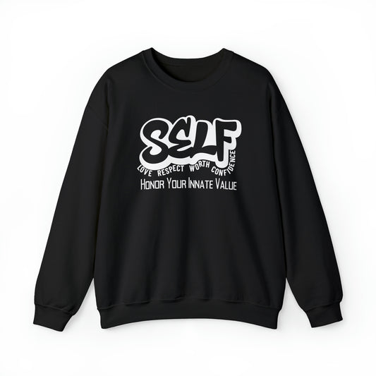 Empower Self Crewneck Sweatshirt - Positive Affirmation Apparel