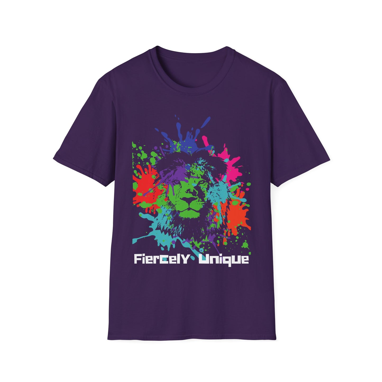 Fiercely Unique Lion T-Shirt - Christian Empowerment
