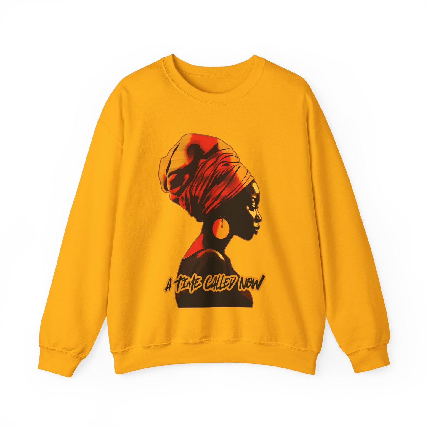 A Time Called Now Crewneck Sweatshirt | Women's Inspirational Fall Winter Fashion