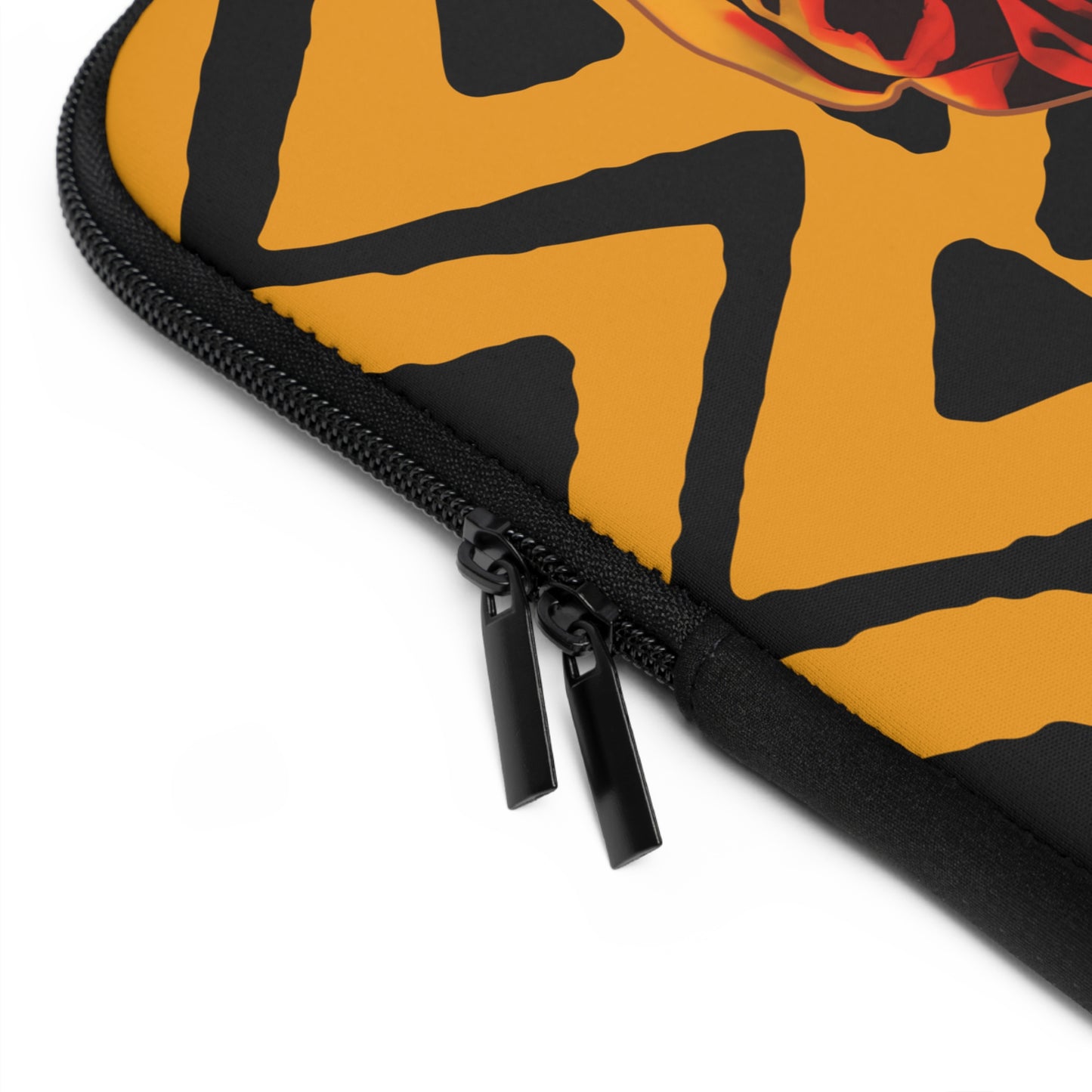 A Time Called Now Laptop Sleeve – Tribal Design | Afrocentric Faith-Based Gift + Digital Poem | CWSDezign