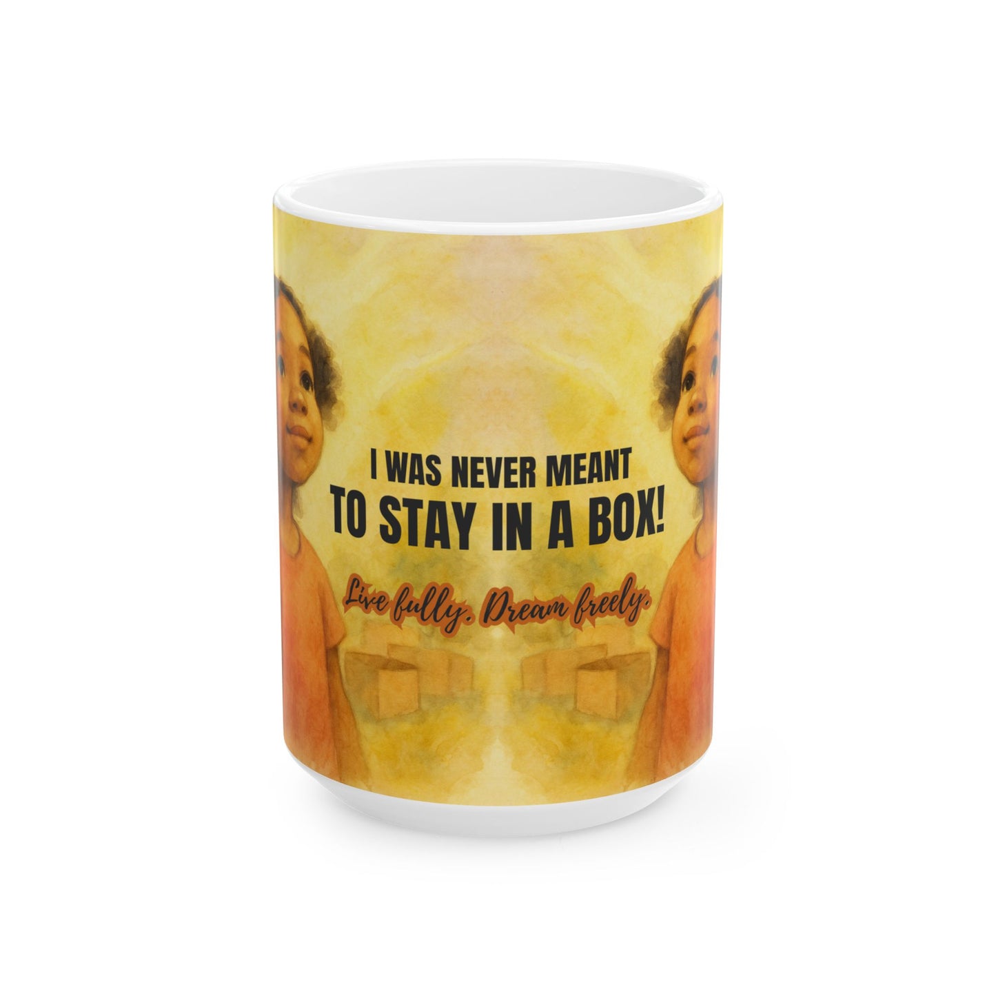 Unboxed Inspirational Ceramic Child Mug
