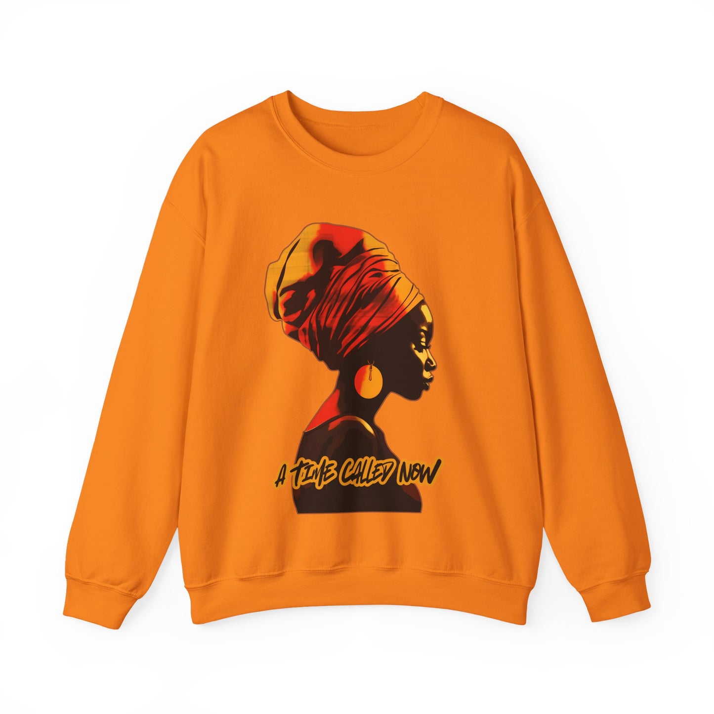 A Time Called Now Crewneck Sweatshirt | Women's Inspirational Fall Winter Fashion