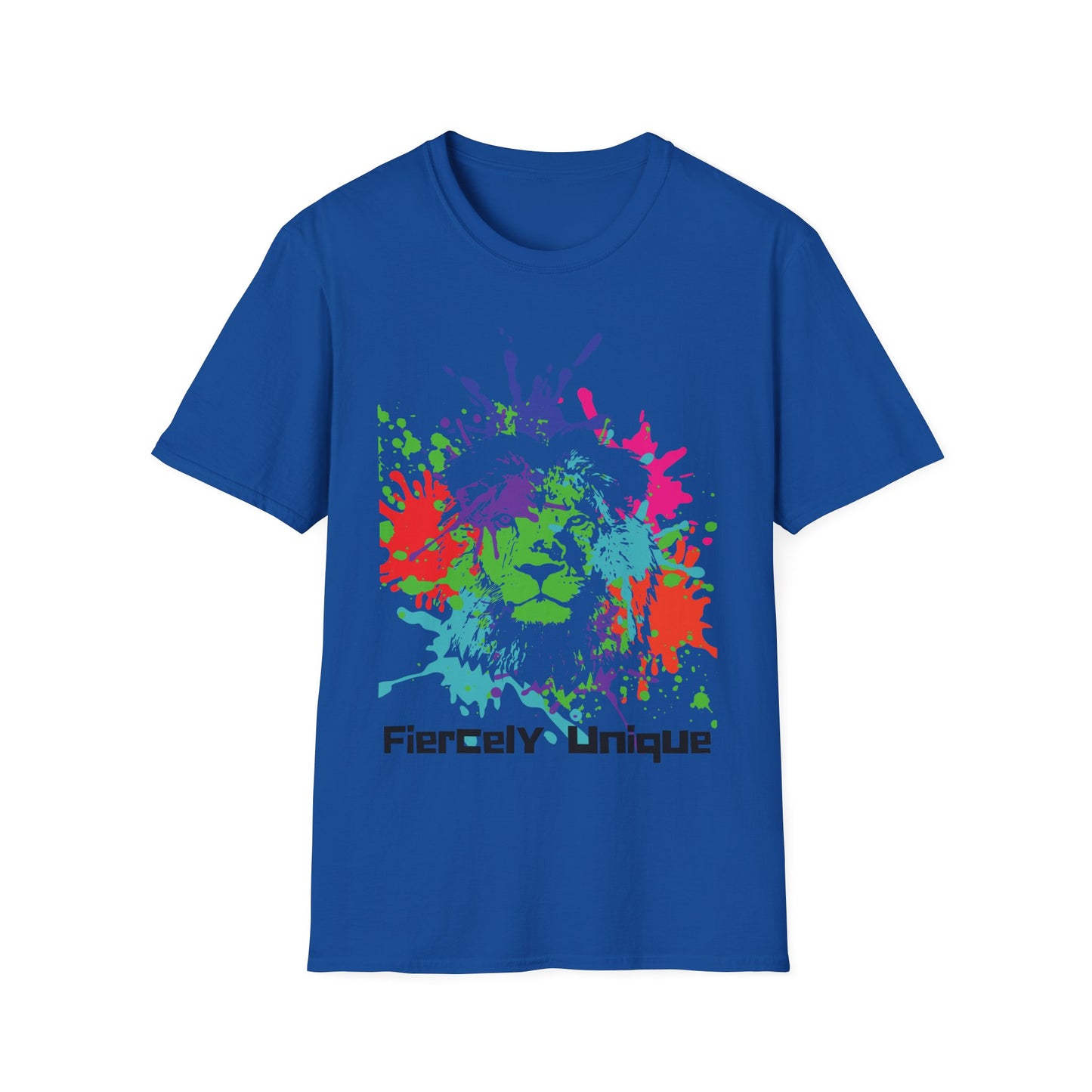 Fiercely Unique Lion T-Shirt - Christian Empowerment