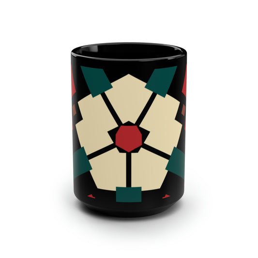 Afro-Floral Fusion Mug – Sip in Style with Our Cultural Collection