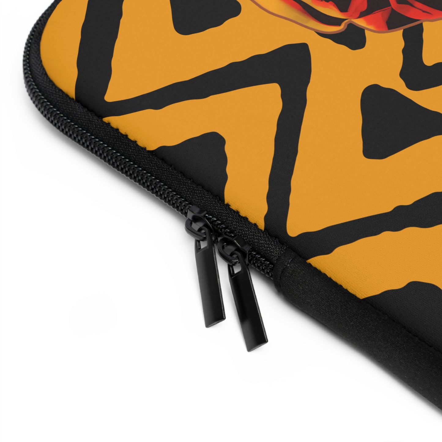 A Time Called Now Laptop Sleeve – Tribal Design | Afrocentric Faith-Based Gift + Digital Poem | CWSDezign