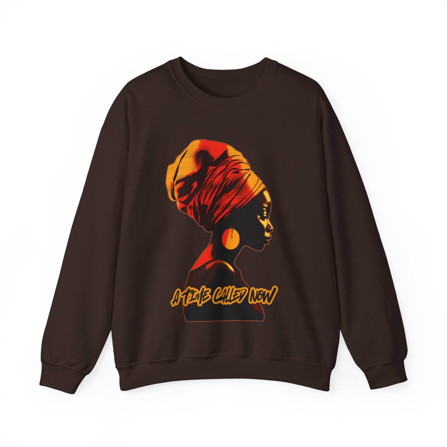A Time Called Now Crewneck Sweatshirt | Women's Inspirational Fall Winter Fashion