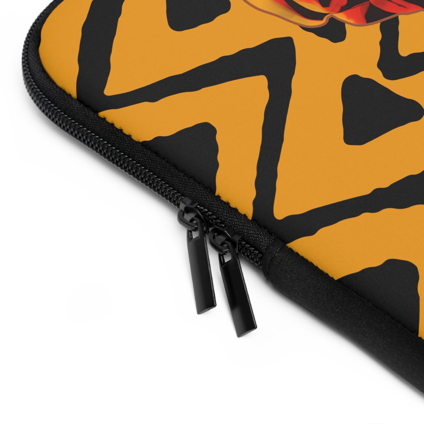 A Time Called Now Laptop Sleeve – Tribal Design | Afrocentric Faith-Based Gift + Digital Poem | CWSDezign
