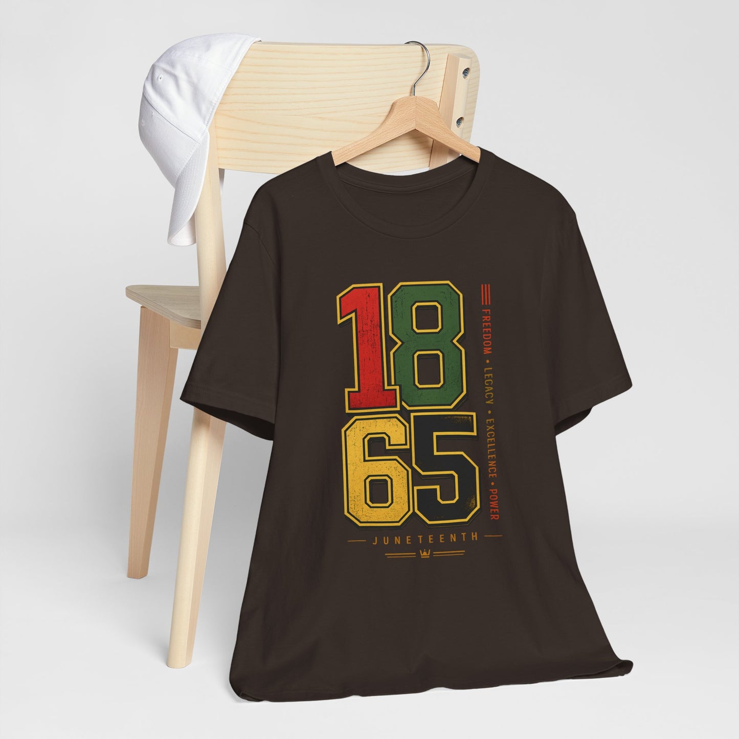 1865 Juneteenth Vintage Number T-Shirt