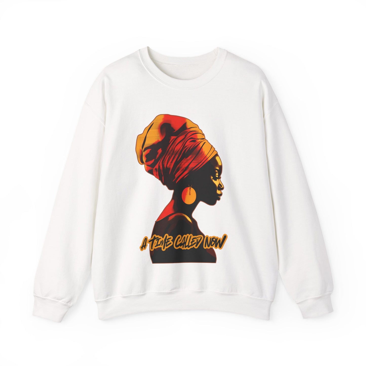 A Time Called Now Crewneck Sweatshirt | Women's Inspirational Fall Winter Fashion