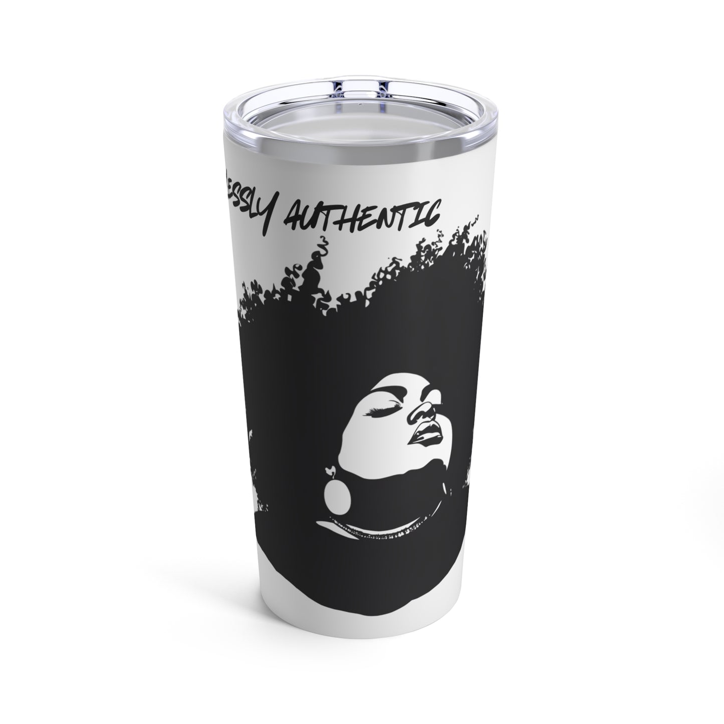 Fearlessly Authentic Tumbler for Black Women
