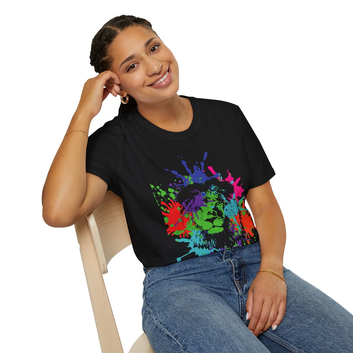 Fiercely Unique Lion T-Shirt - Christian Empowerment