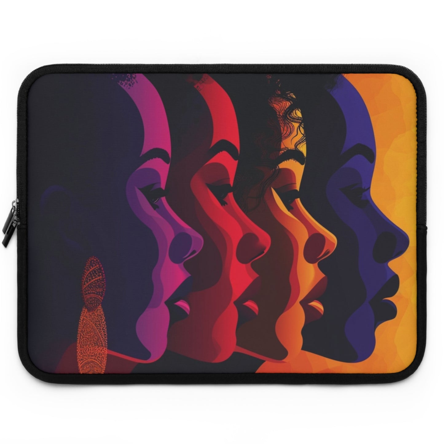 Bold Black Women Laptop Sleeve