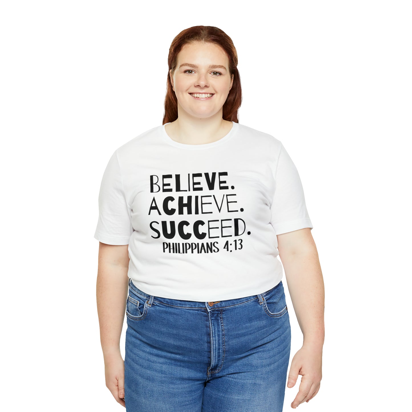 B-A-S Philippians 4:13 Short Sleeve Tee
