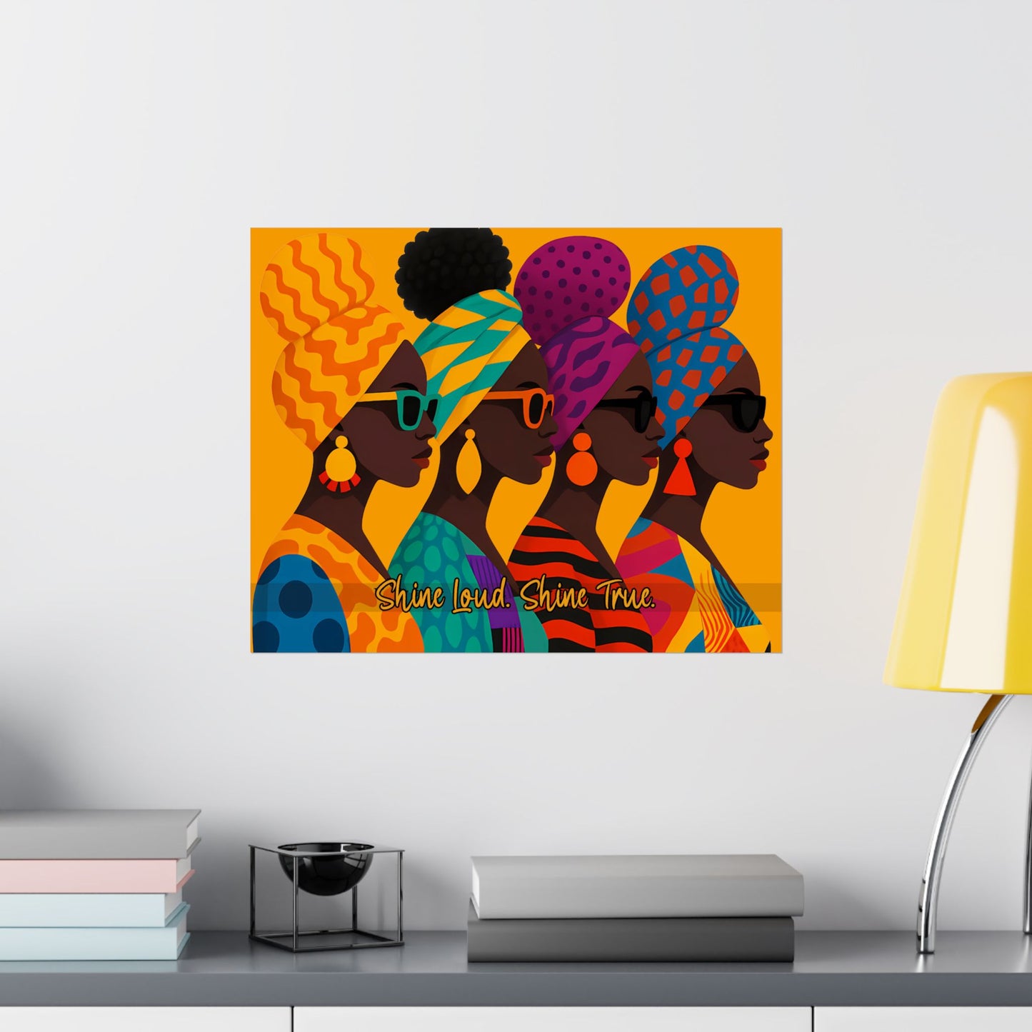 Shine Loud. Shine True. Afrocentric Wall Art – Bold Prints for Inspired Spaces