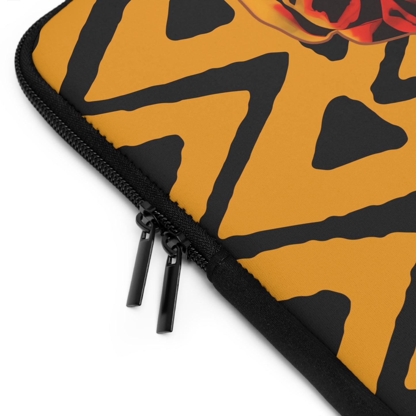 A Time Called Now Laptop Sleeve – Tribal Design | Afrocentric Faith-Based Gift + Digital Poem | CWSDezign