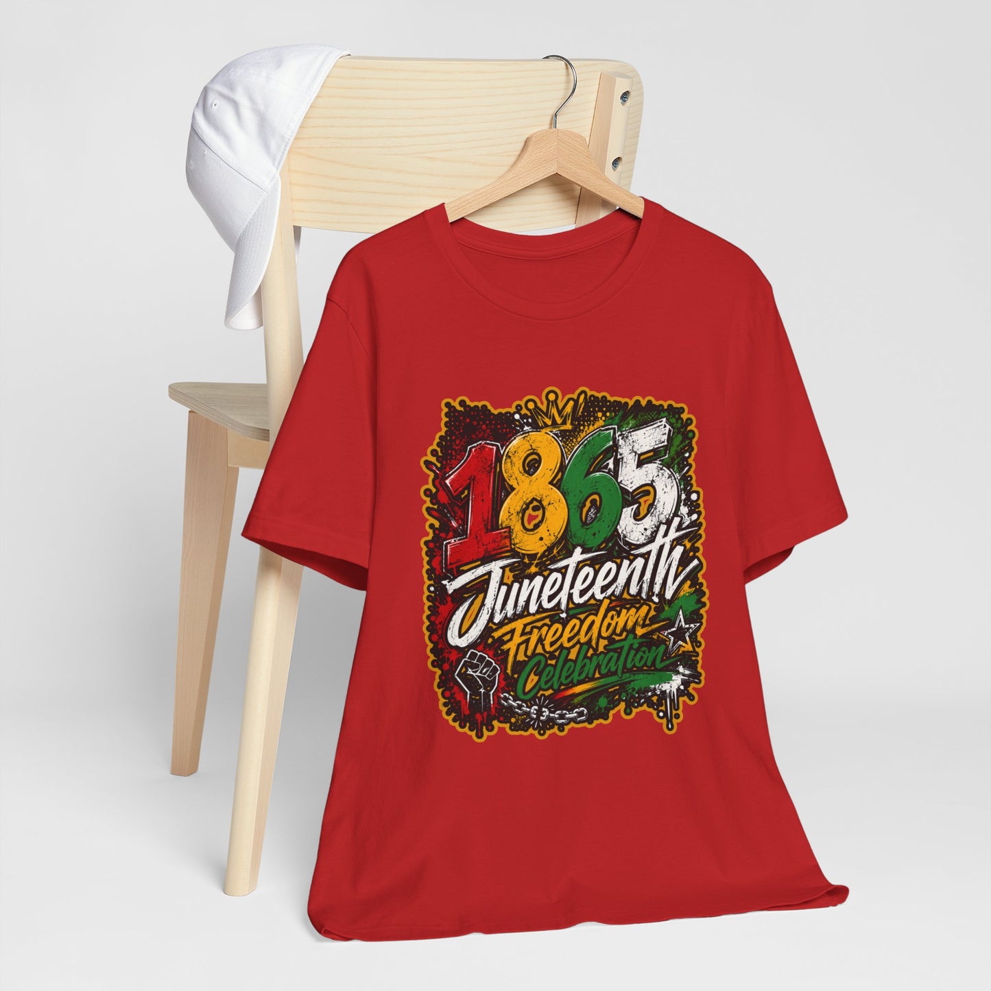 Juneteenth 1865 Freedom Celebration Graphic T-Shirt