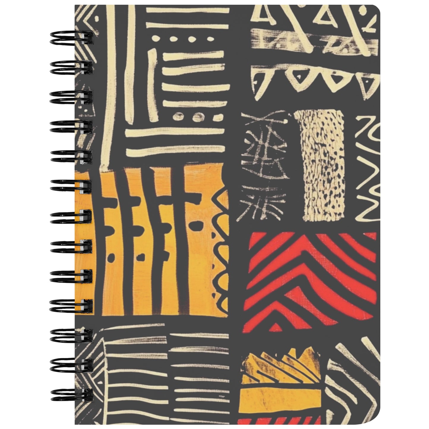 African Tribal Print Notebook