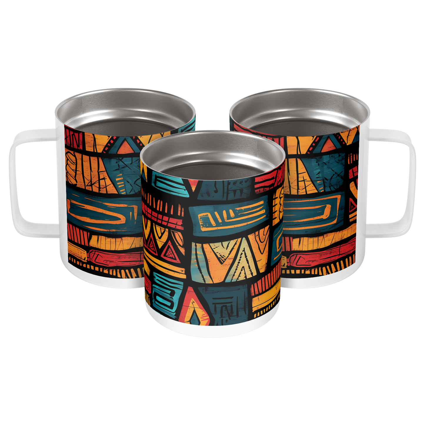 Afrocentric_Tribal_Print_Insulated_Mug__Insulated_Mug_3pc_Triangle_Mockup.png