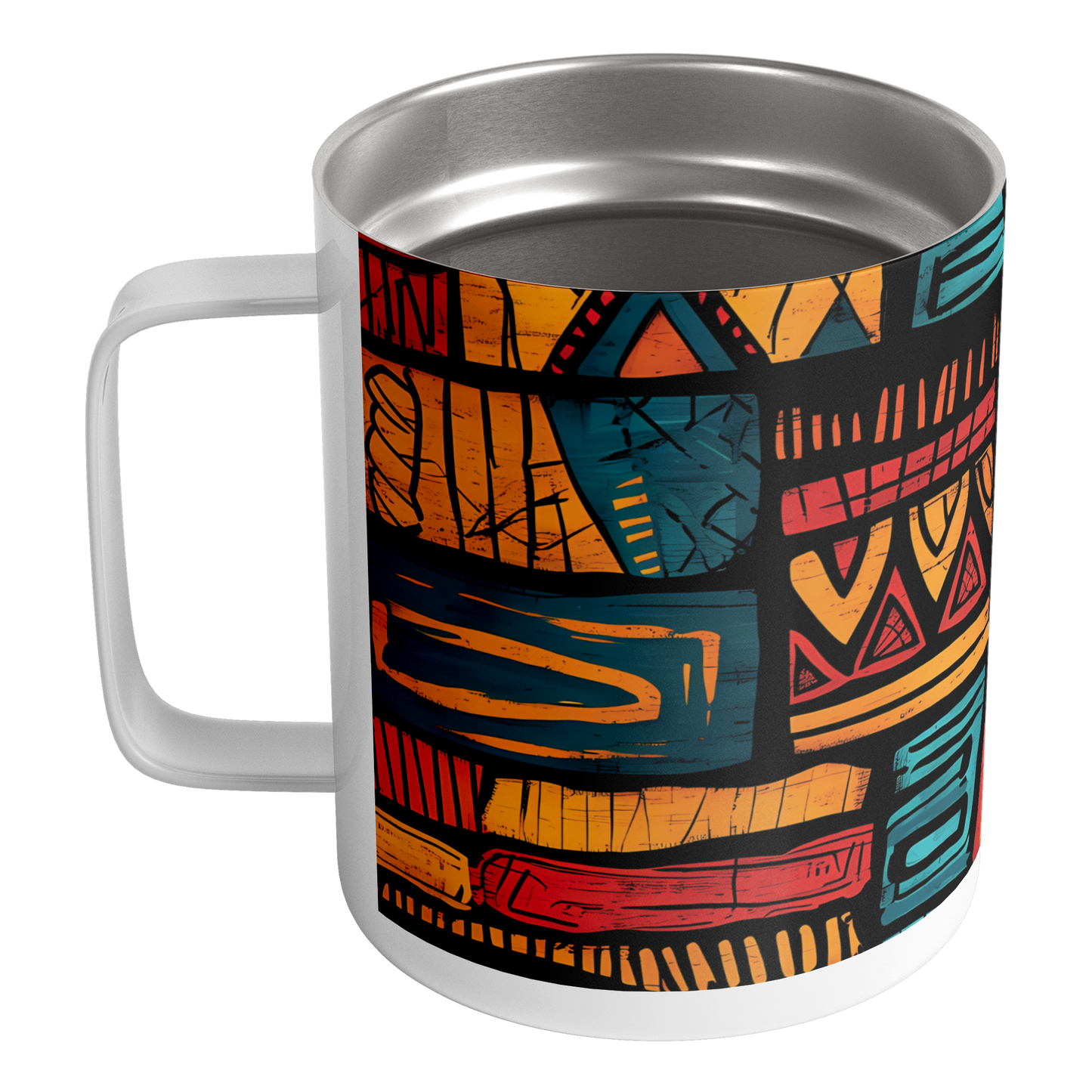 Afrocentric_Tribal_Print_Insulated_Mug__Insulated_Mug_LH_Main_Mockup.png