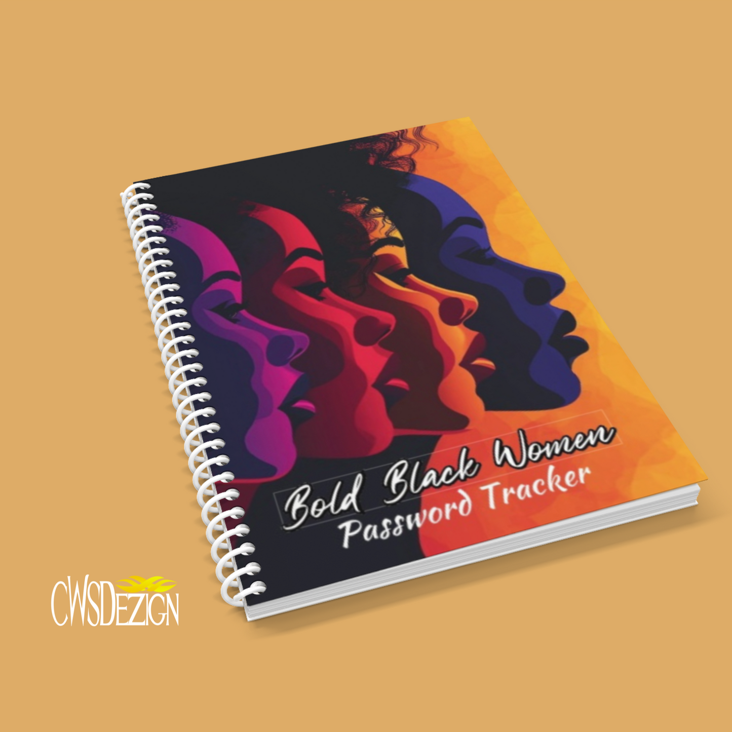 Bold Black Women Password Tracker