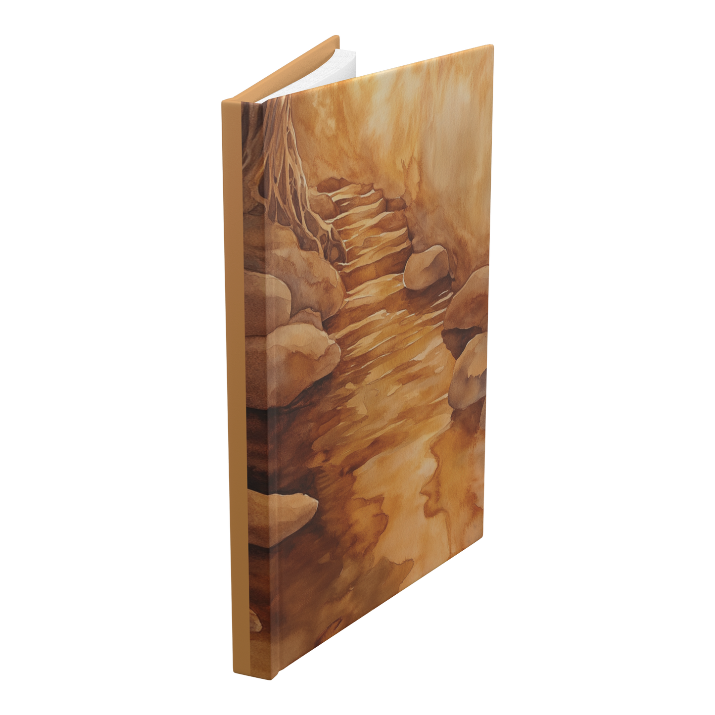 Golden_Stream_Journal__Hardcover_Line_Standing_Angle_Mockup.png