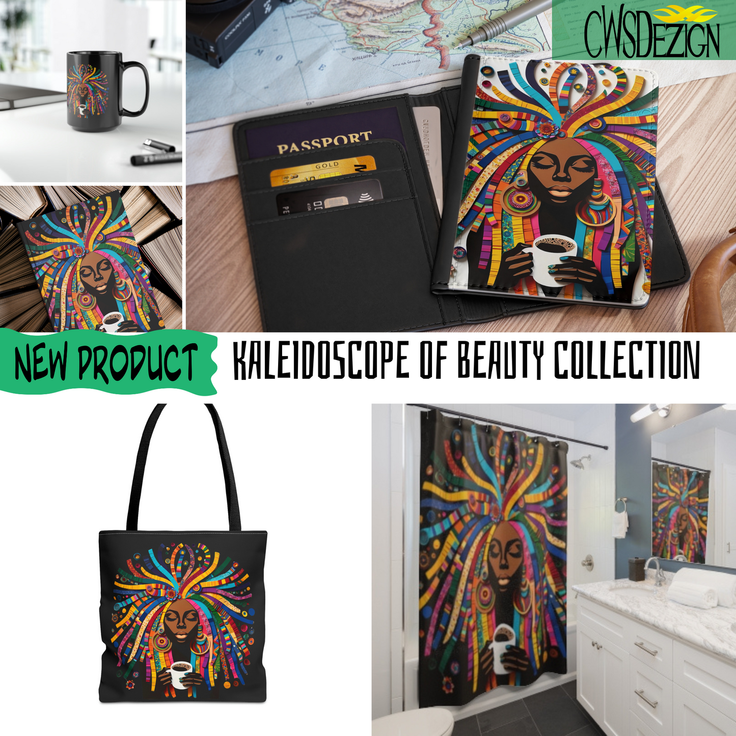 Kaleidoscope of Beauty Tote Bag: