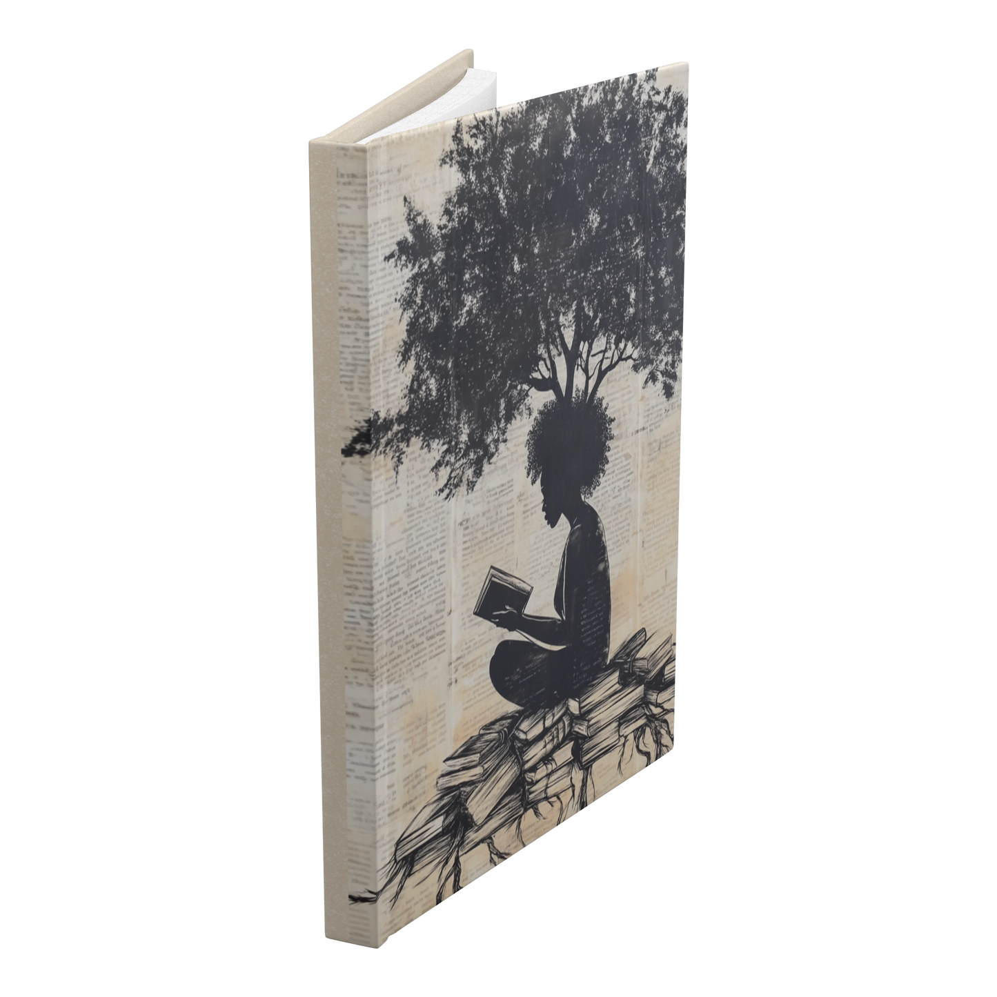 Rooted_in_Knowledge_Hardcover_Journal__Standing_Angle_Mockup.png