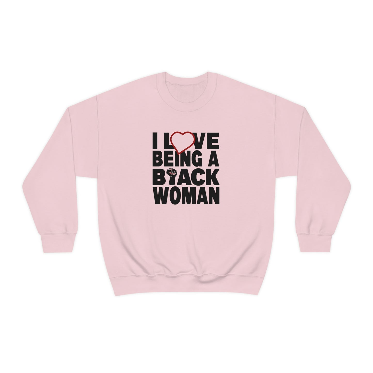Love Being Crewneck Sweatshirt