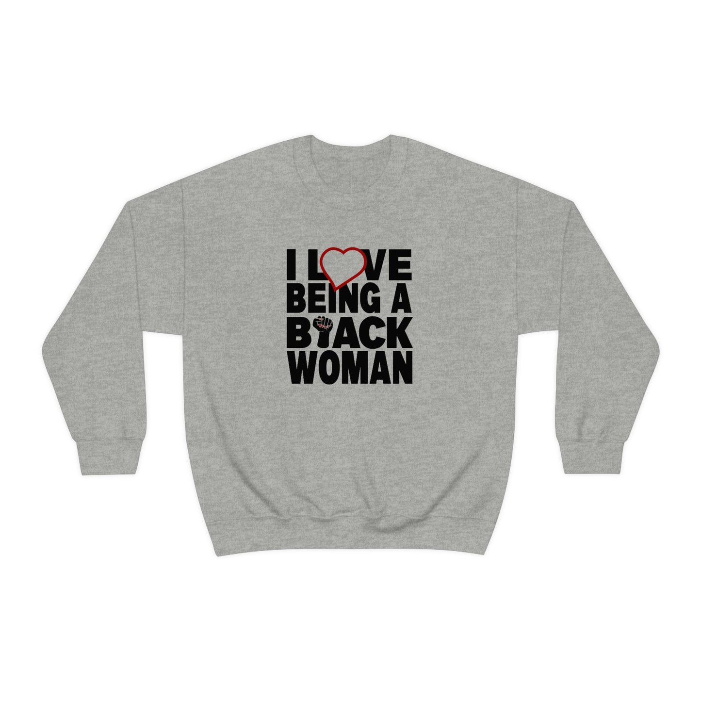 Love Being Crewneck Sweatshirt
