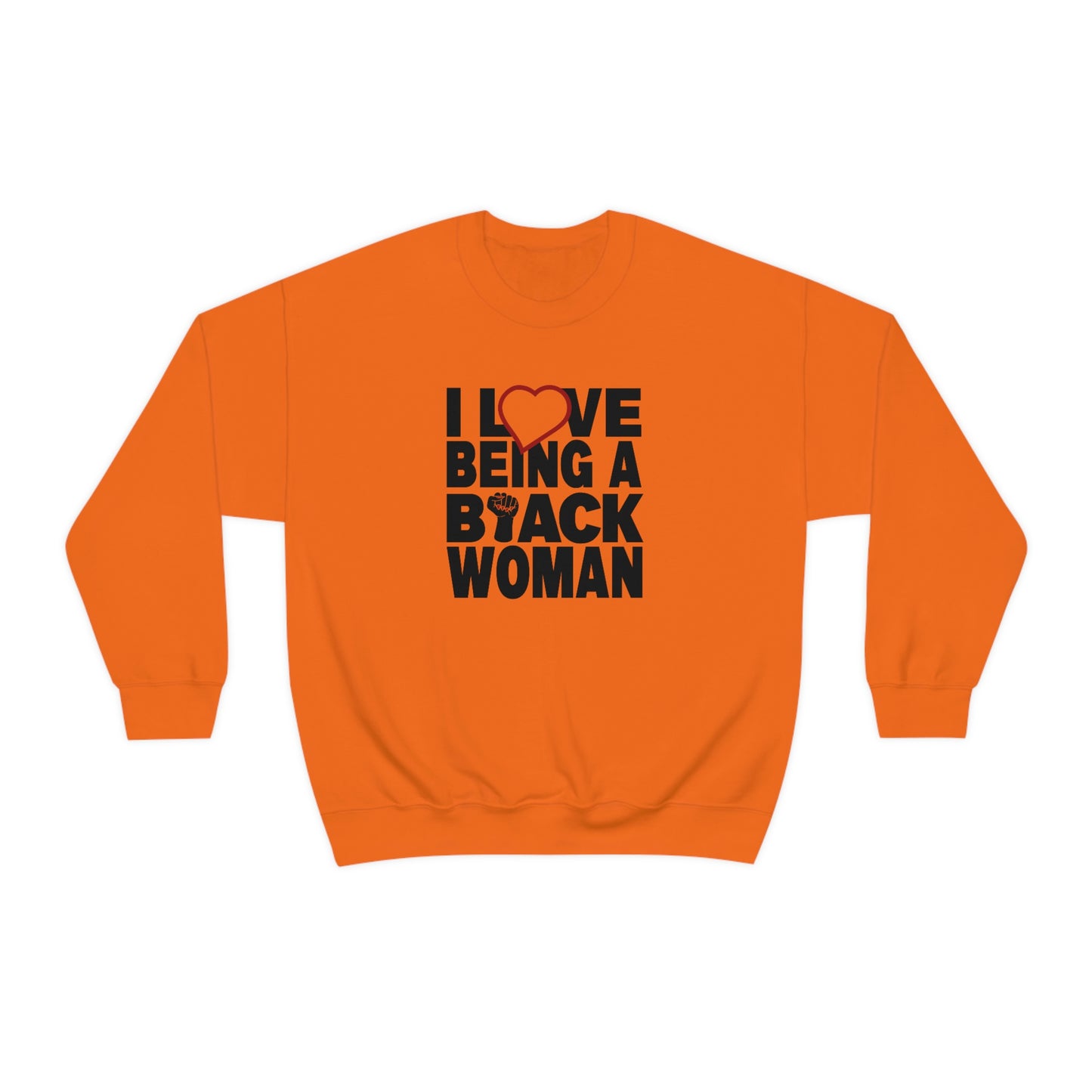 Love Being Crewneck Sweatshirt