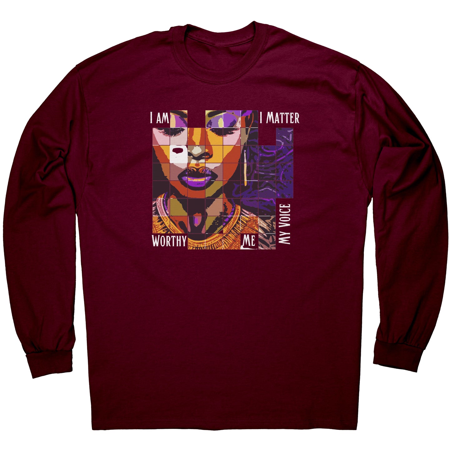 I Am I Matter Long Sleeve Tee - CWSDezign