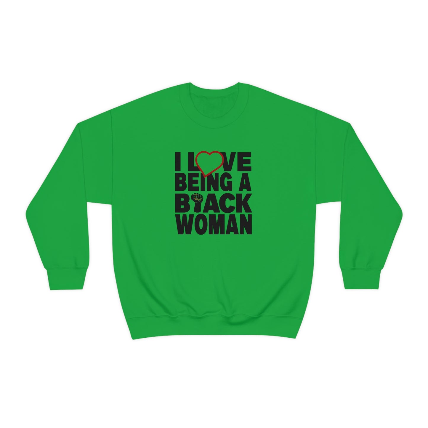 Love Being Crewneck Sweatshirt