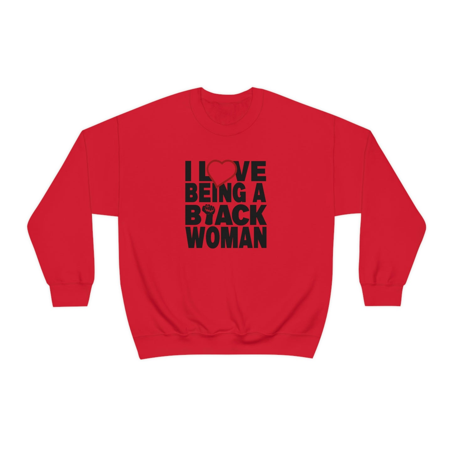 Love Being Crewneck Sweatshirt