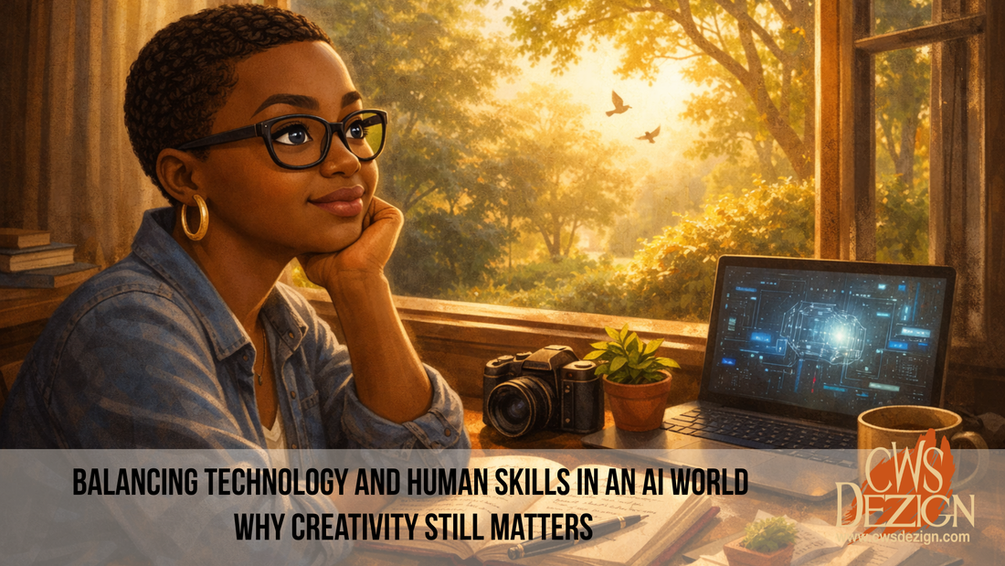 Balancing Technology and Human Skills in an AI World | Why Creativity Still Matters