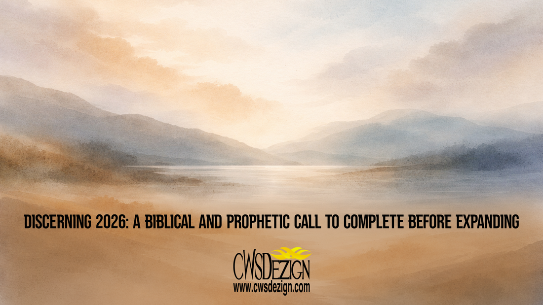 Discerning 2026: A Biblical and Prophetic Call to Complete Before Expanding