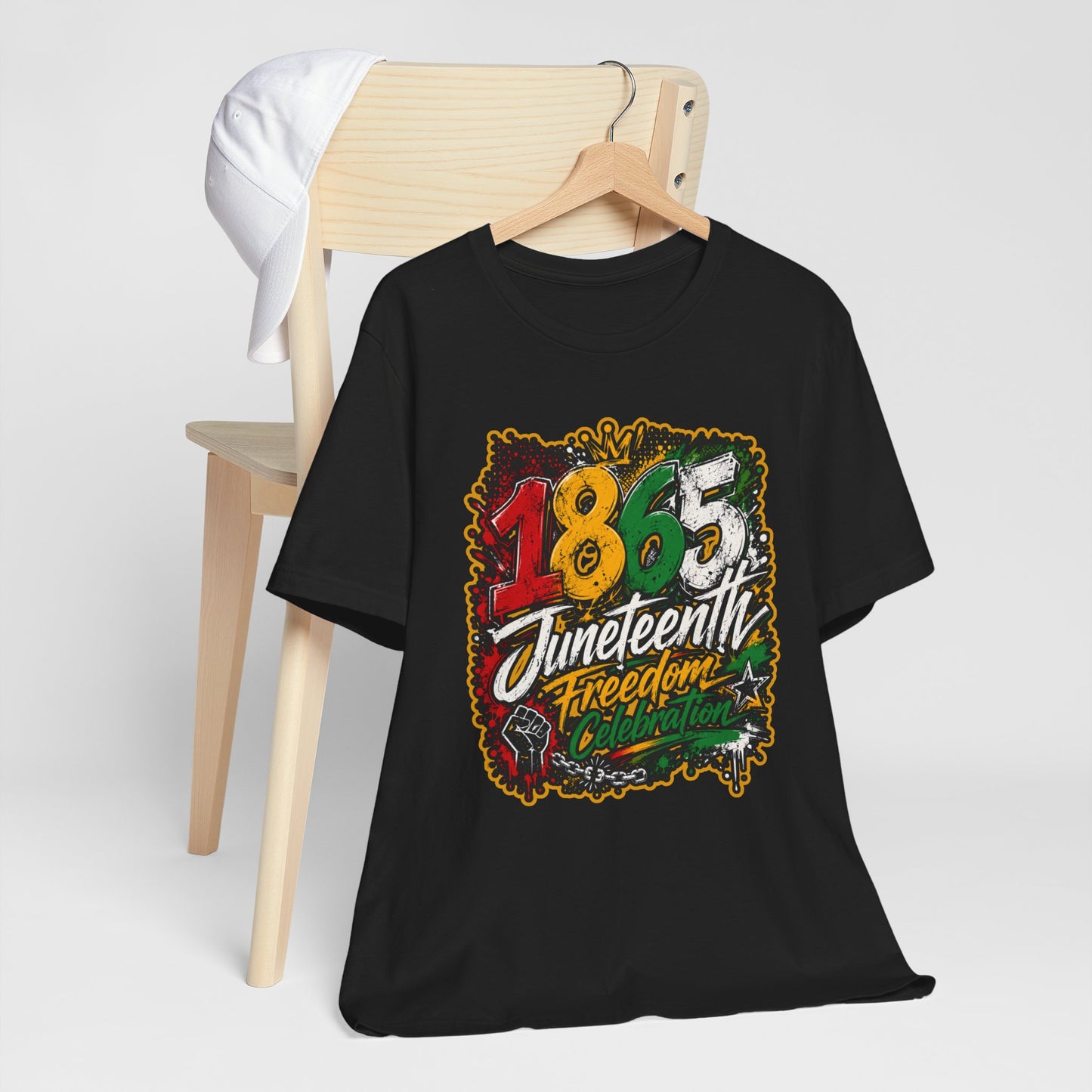 Juneteenth 1865 Freedom Celebration Graphic T-Shirt