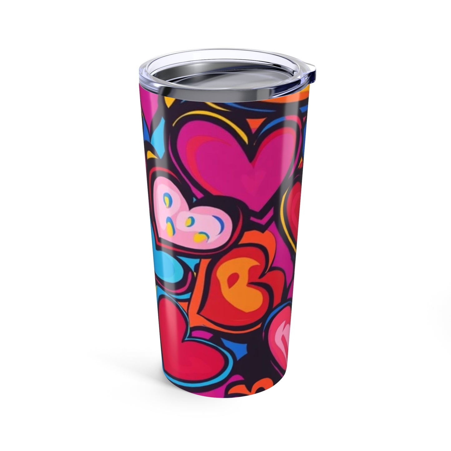 Bold Love Accent Tumbler | Couples Valentine's Gift