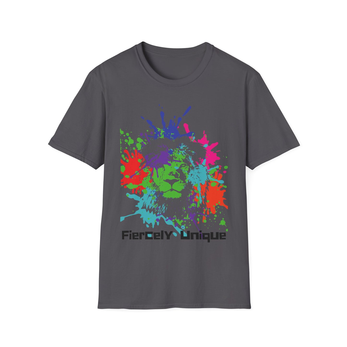 Fiercely Unique Lion T-Shirt - Christian Empowerment