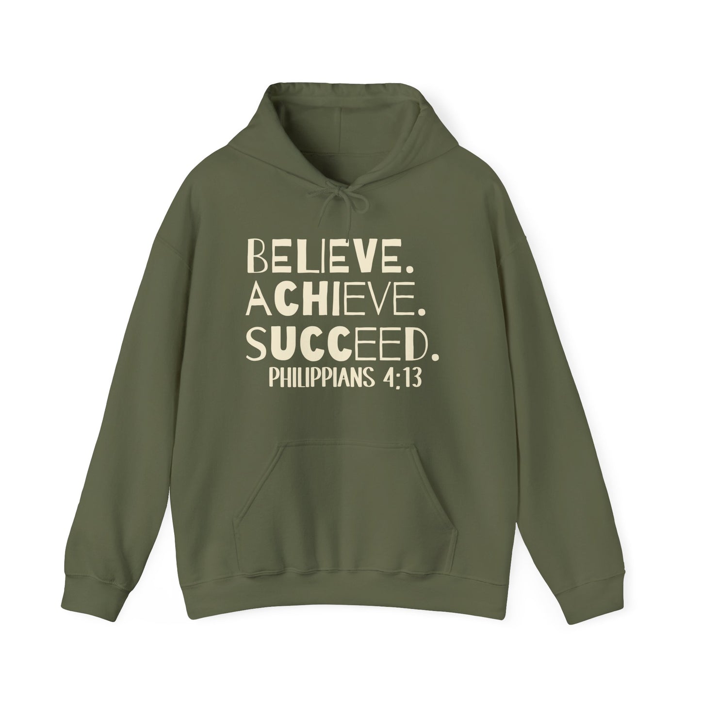 B-A-S Philippians 4:13 Hoodie