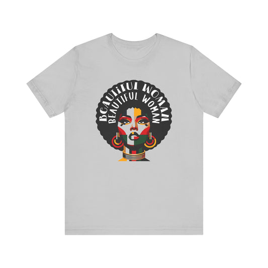 Afro Beautiful Wm Tee