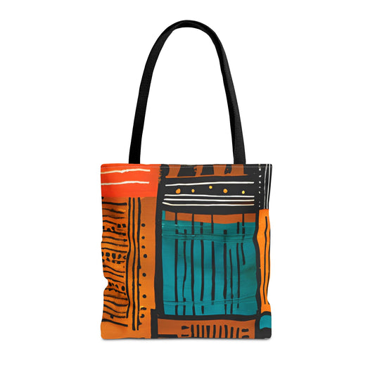 Ethnic Patchwork Tote Bag