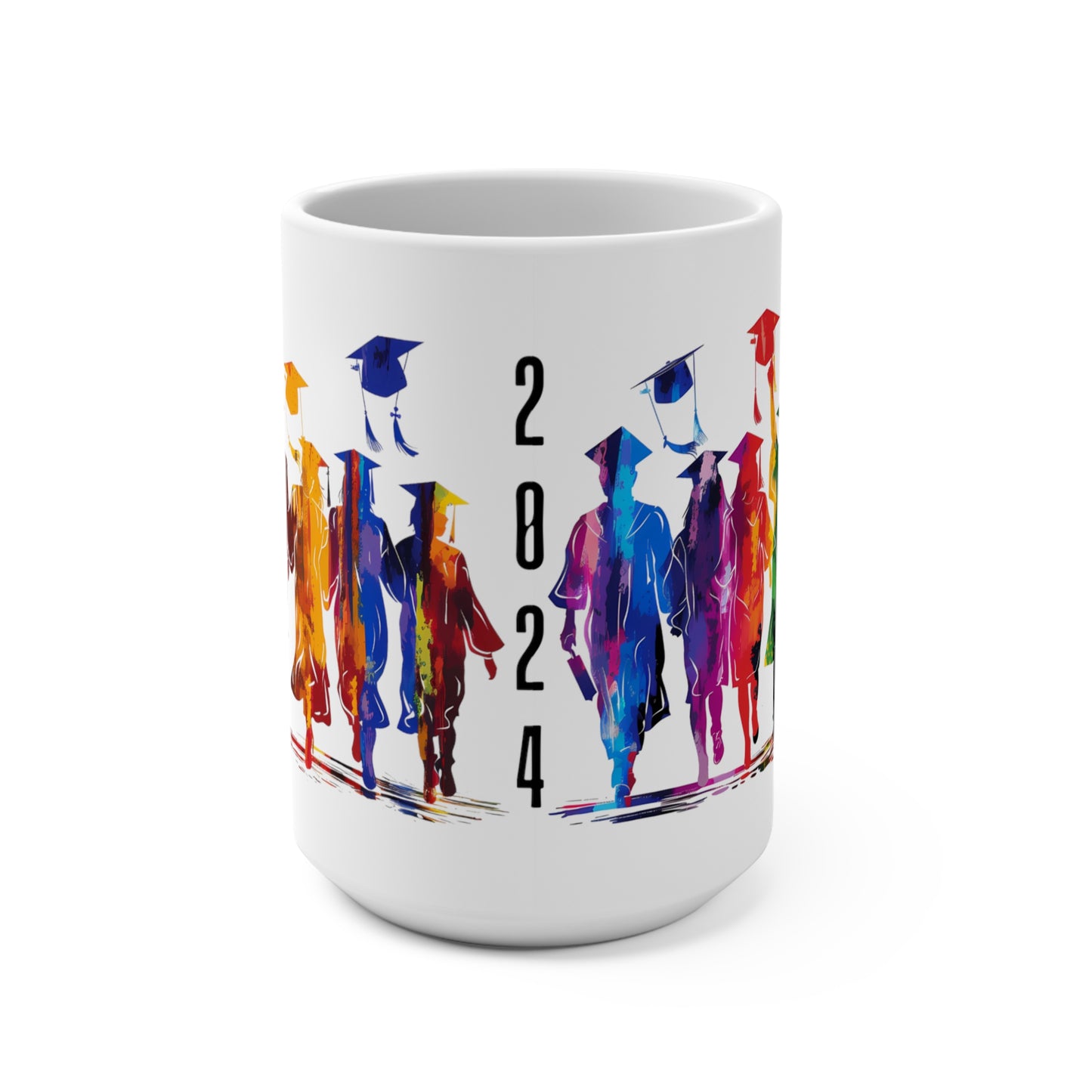 Colorful Triumphs Graduation Mug